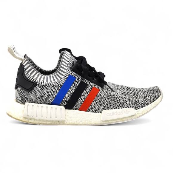 Adidas Nmd R1 BB2888 Primeknit Ultraboost Sneakers Gray US 9.5 - Preowned